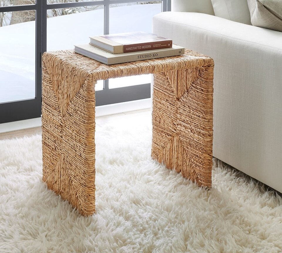 Woven Nesting Side Tables Pottery Barn Australia